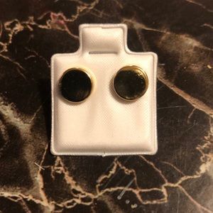 Nice and Bella circle golden earrings